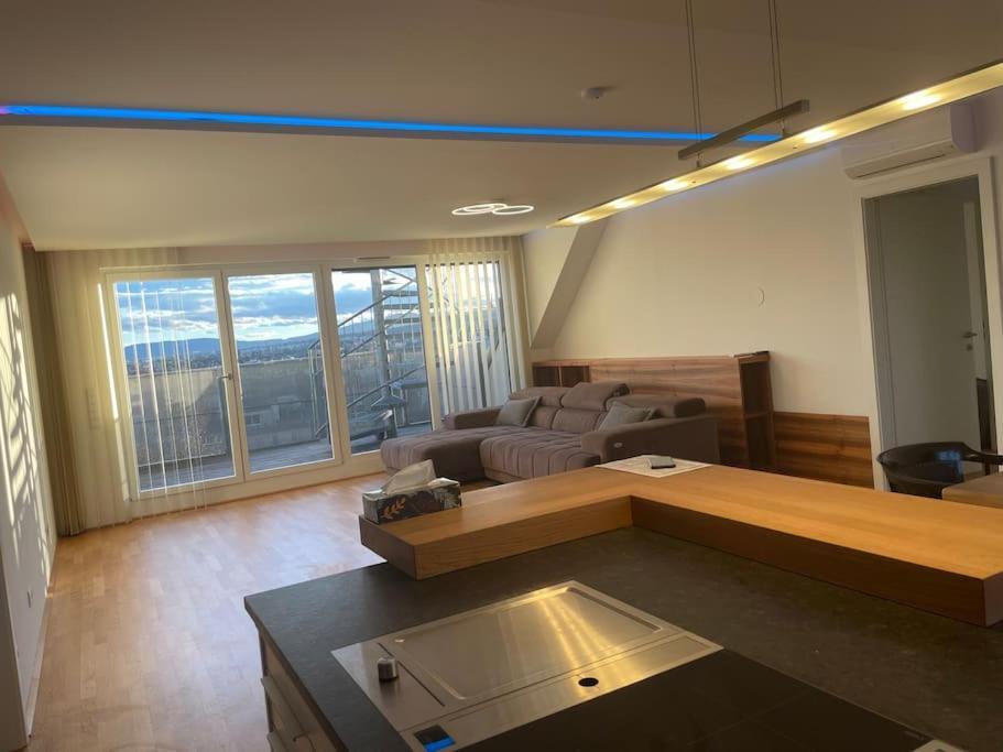 Rooftop Terrace- Panoramablick Ueber Wien Viena Exterior foto